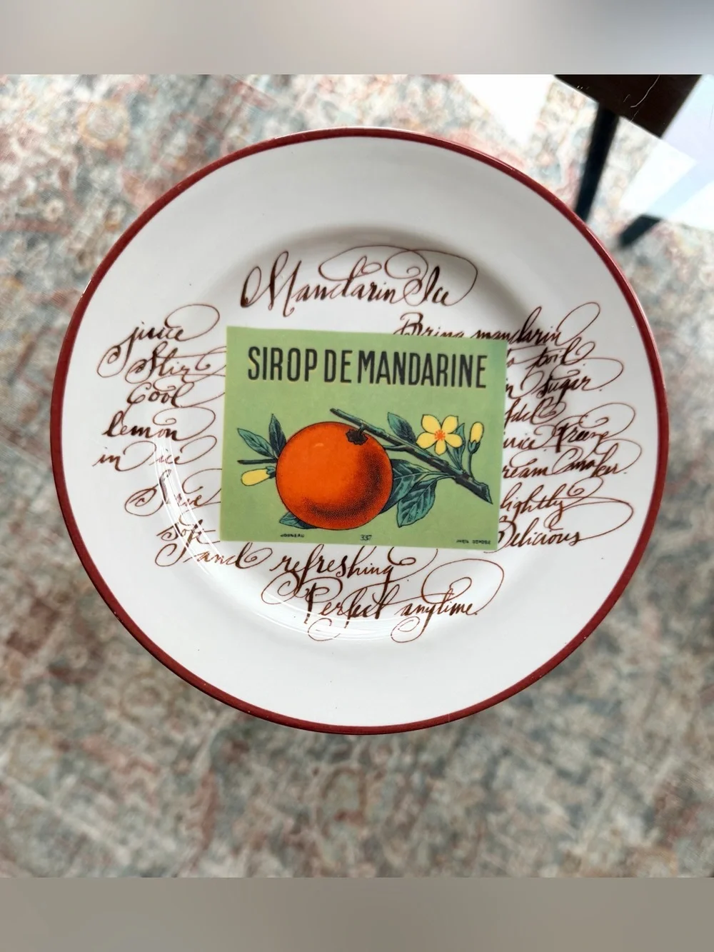 Williams-Sonoma Rosanna Harvest Market Dessert Plates – Set of 6 w/ Original Box